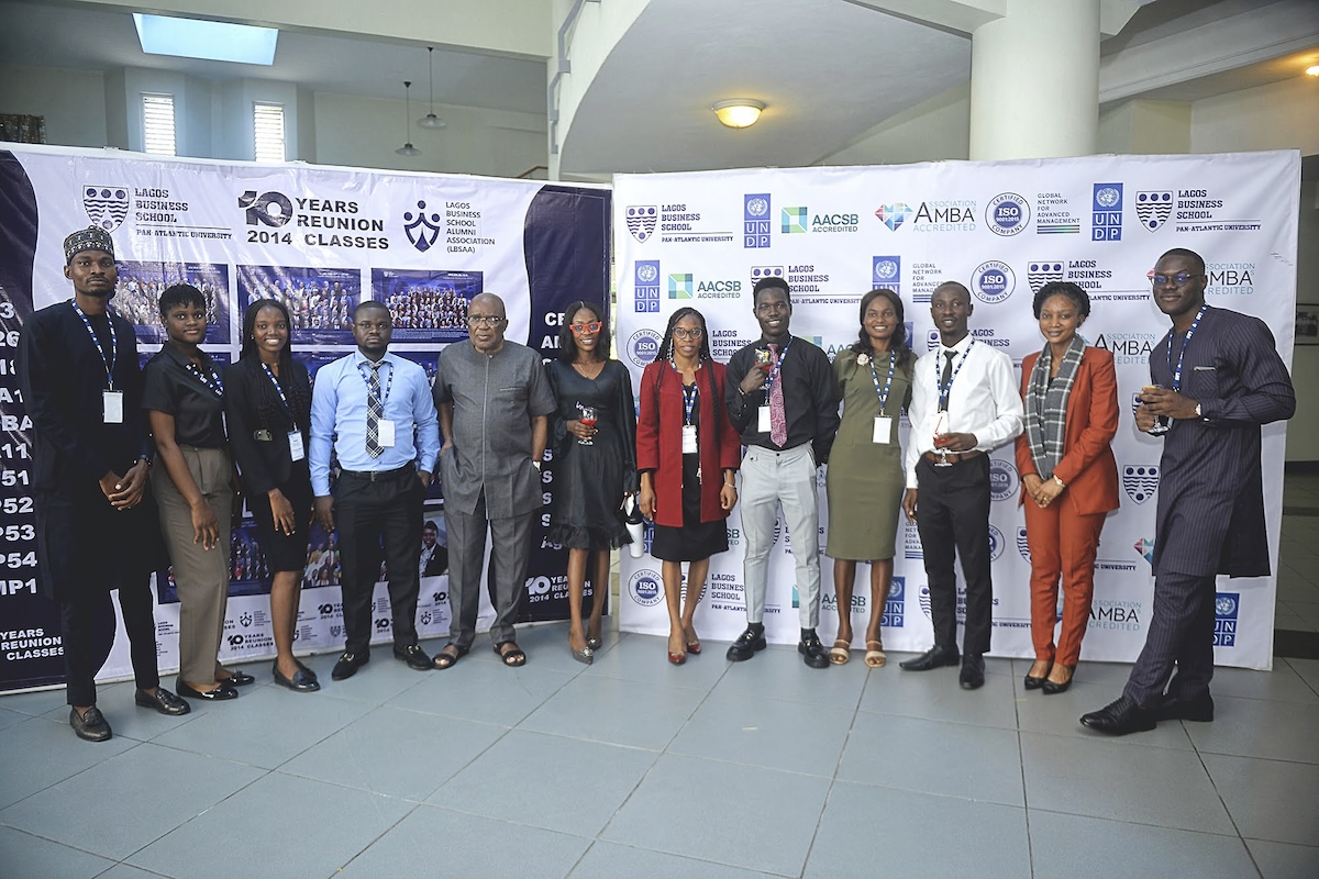 Image of I and my team at LBS