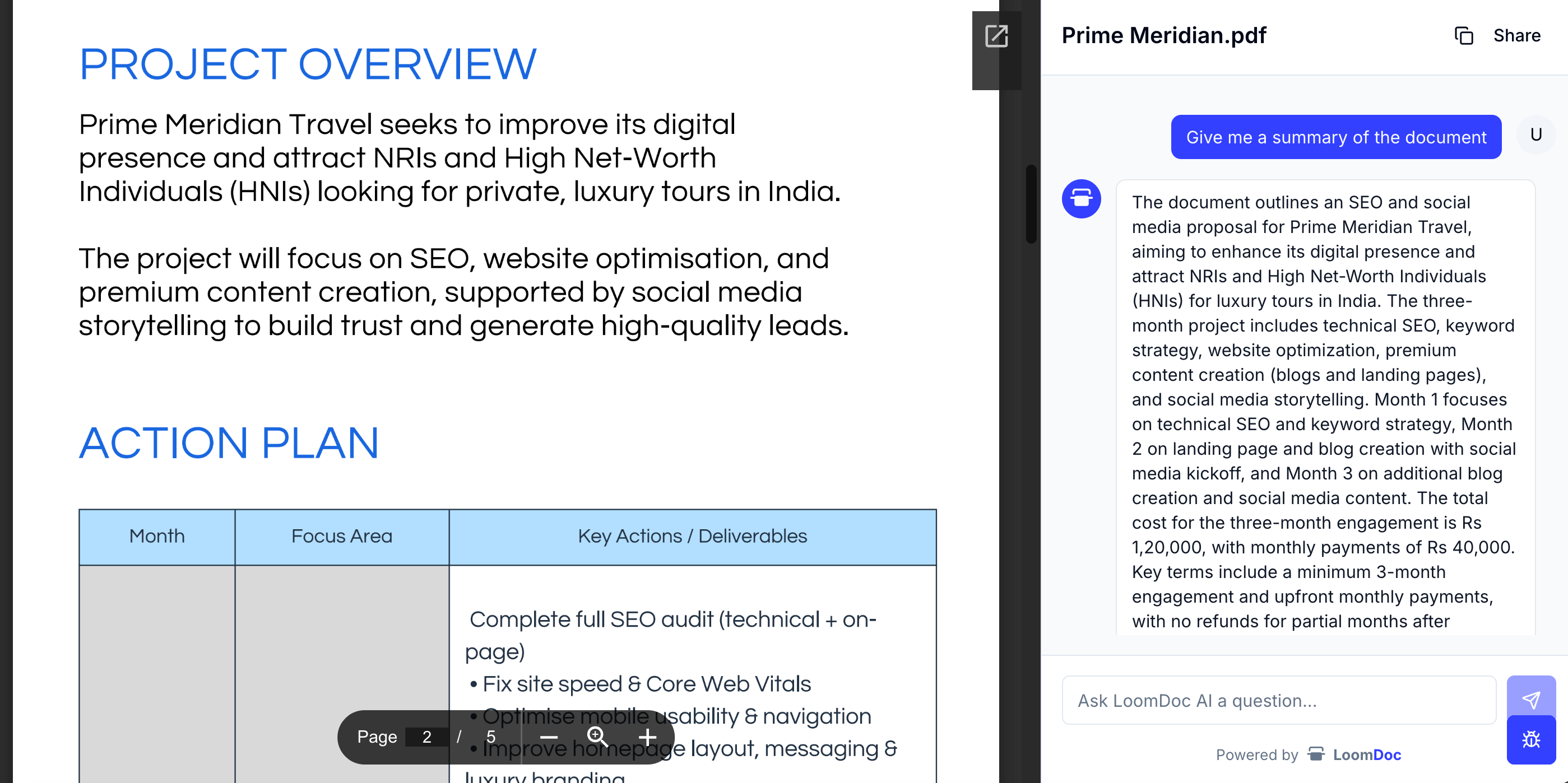 Instant AI-Powered Chat