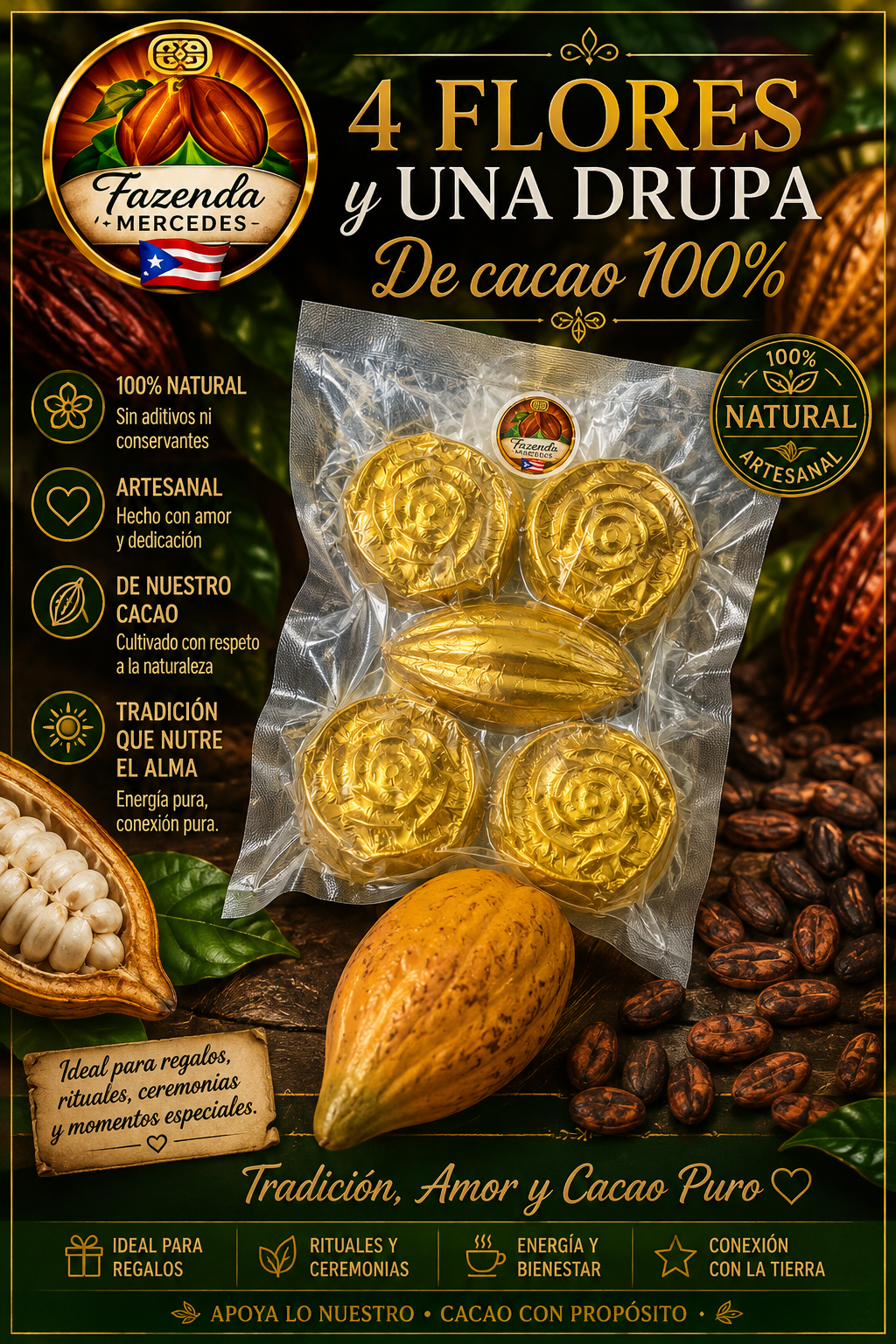 KIT CEREMONIAL  KIEB (MINI - 5 Chocolates)		