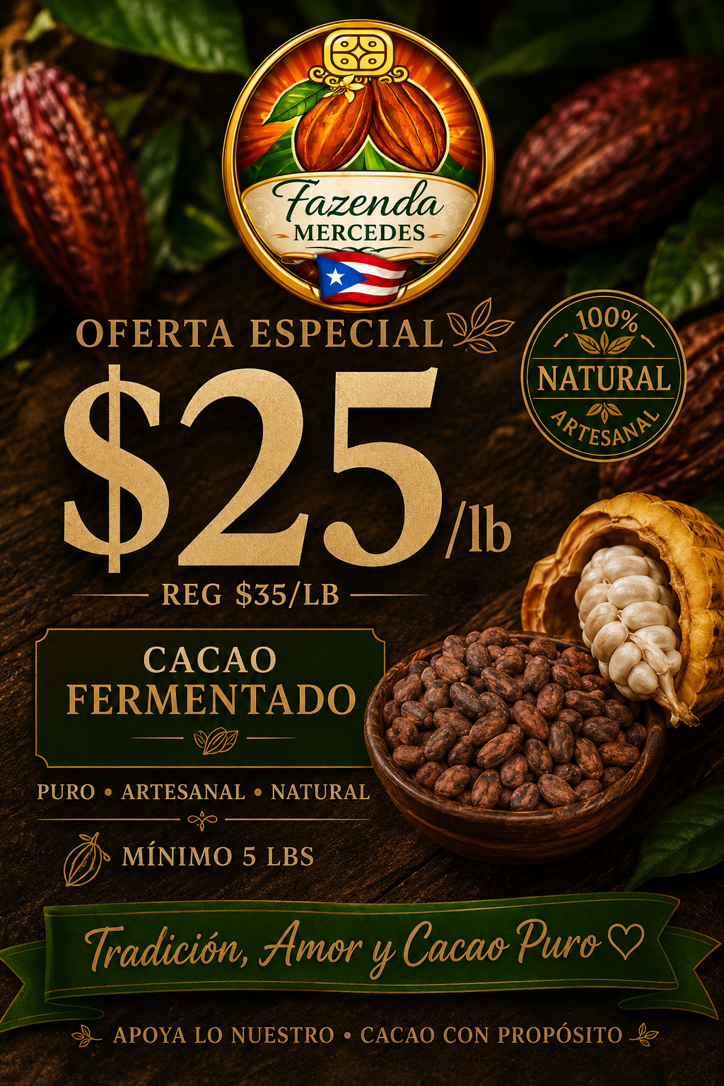 CACAO SECO (FERMENTADO)