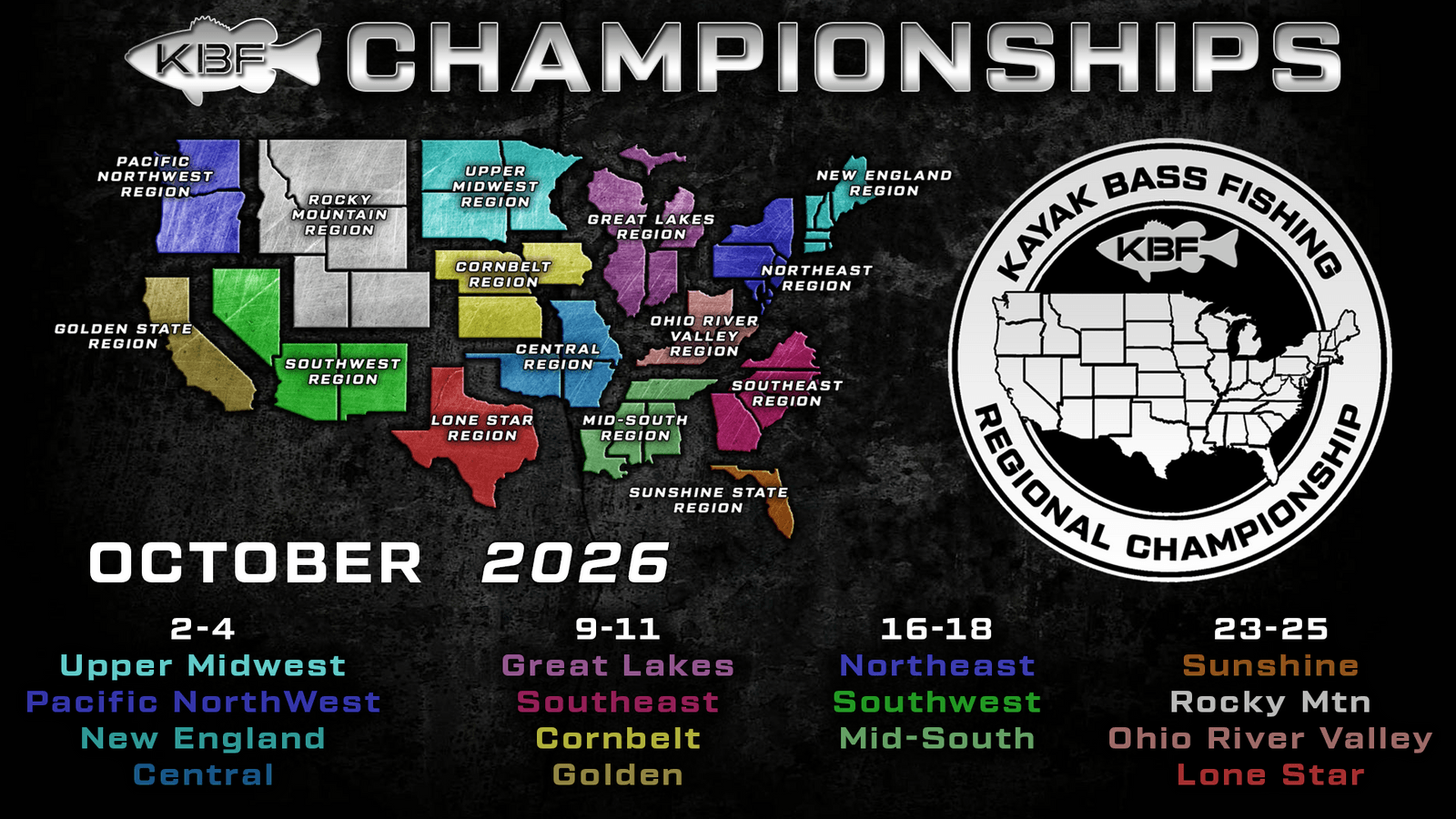 KBF REGIONAL CHAMPIONSHIPS - 2026