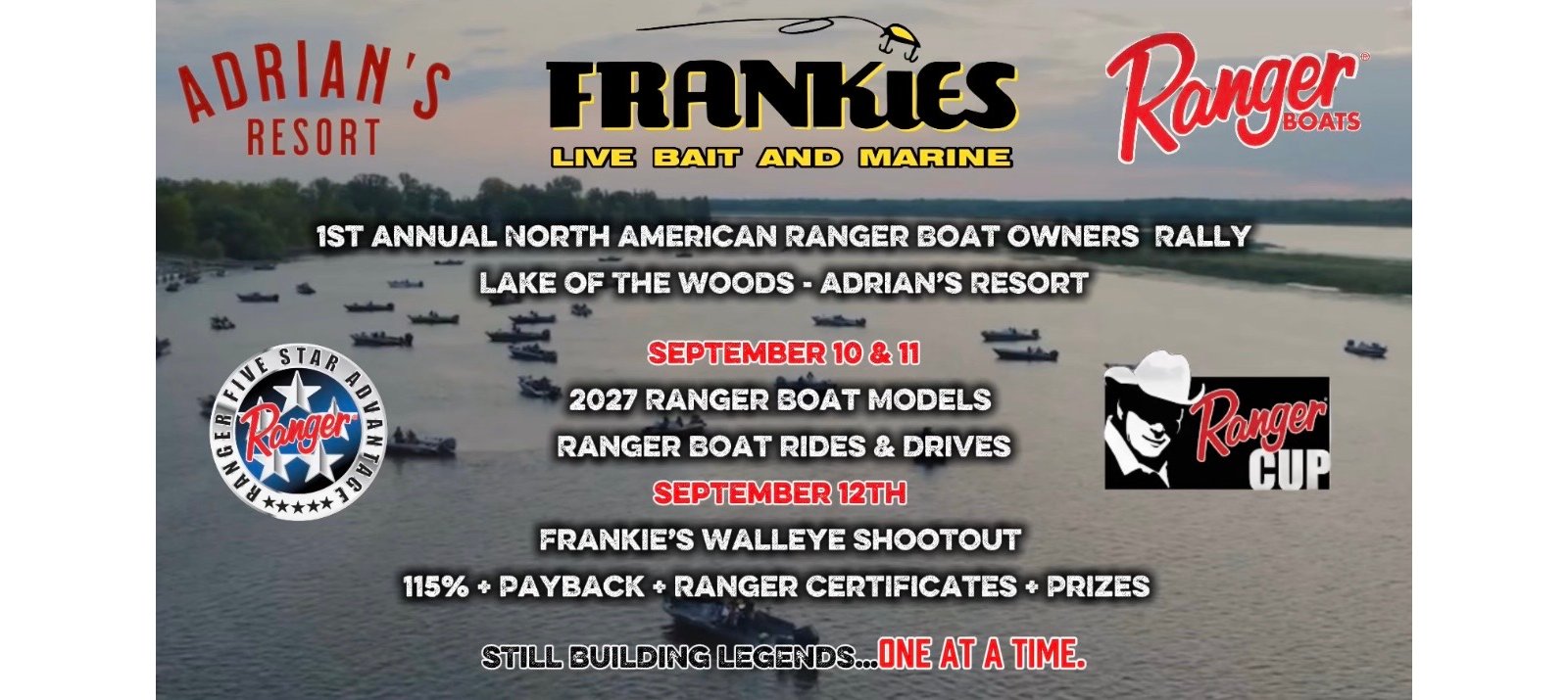 1st Annual North American Ranger Boat Owners Walleye Rally