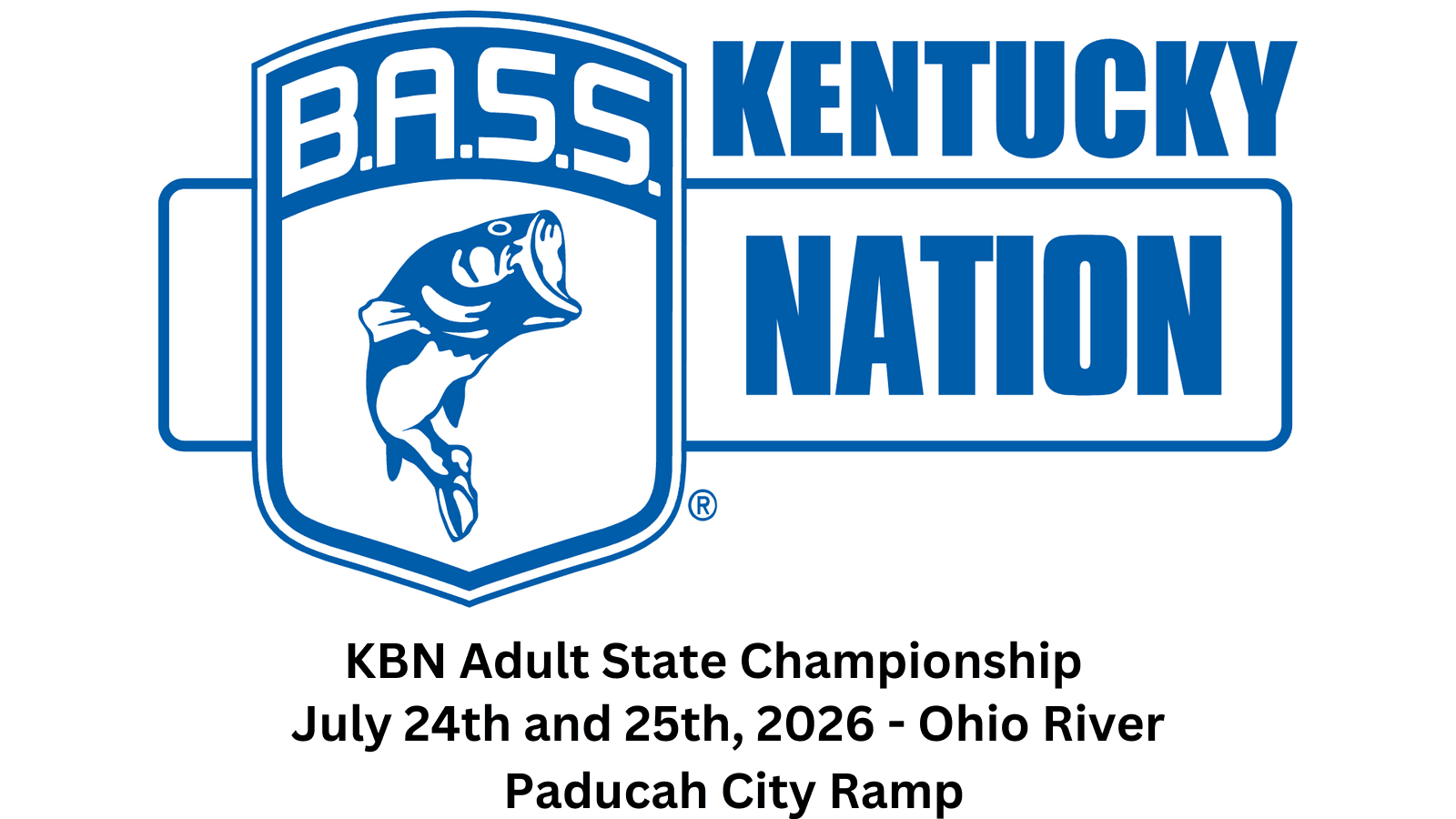 Kentucky Bass Nation 2026 - Adult State Championship