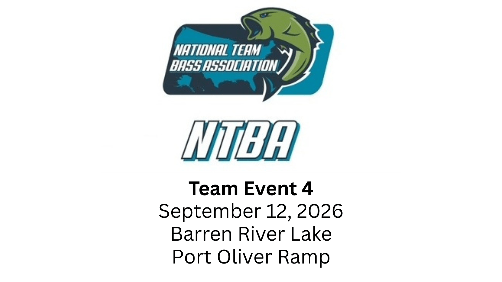 NTBA 2026 -Team Event 4-Barren River Lake