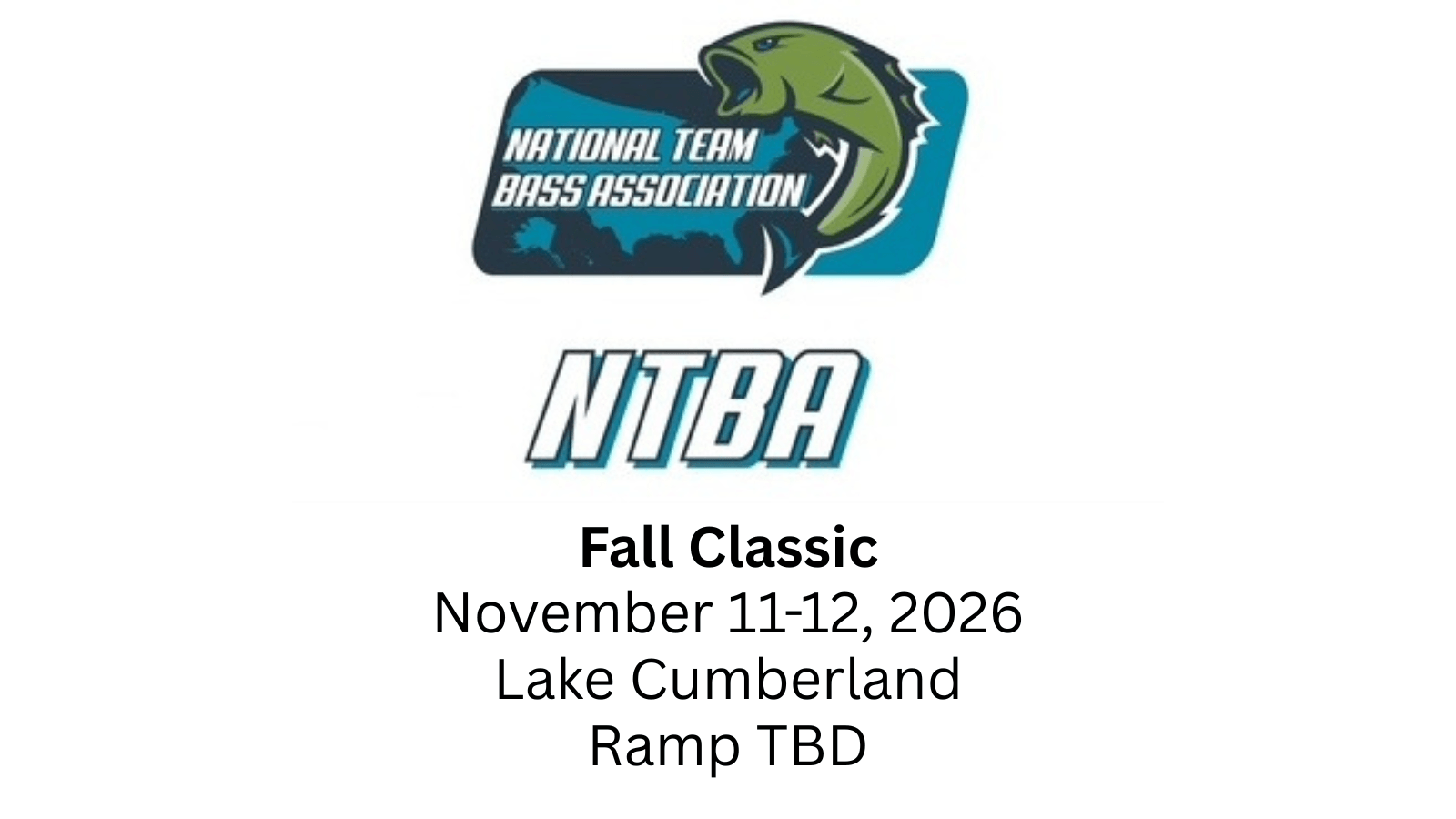 National Team Bass Association - 2026 Fall Classic