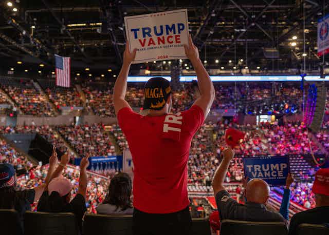 MSM verspreid nepnieuws, Trump gaat dik winnen.