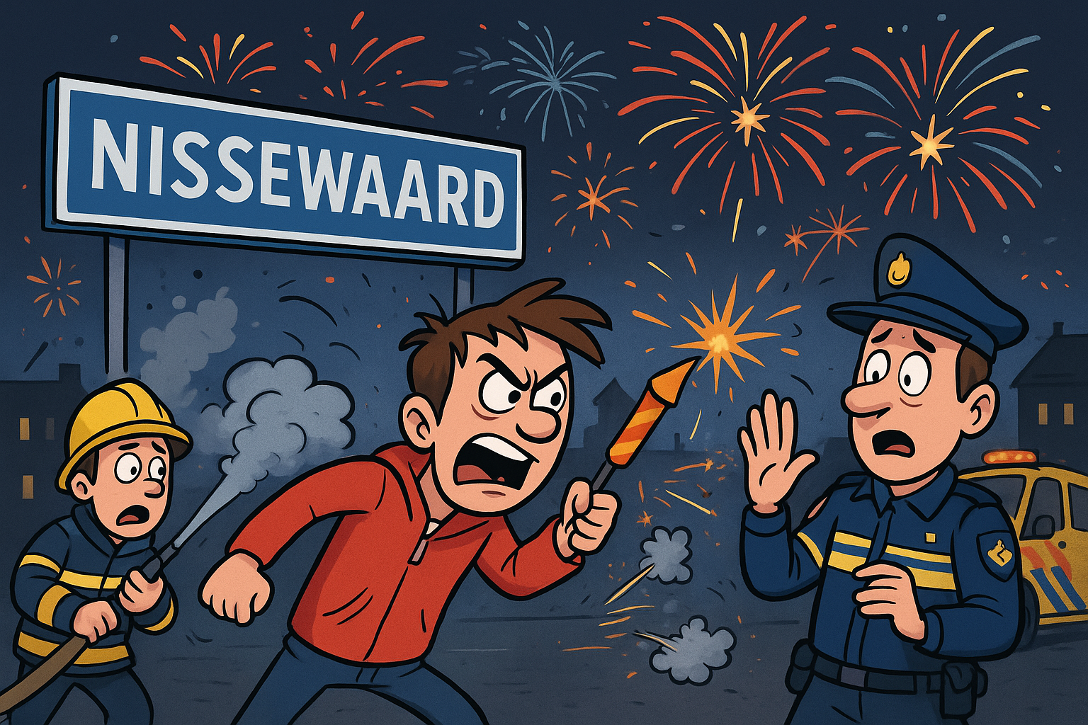 Vuurwerkoverlast neemt toe in Nissewaard