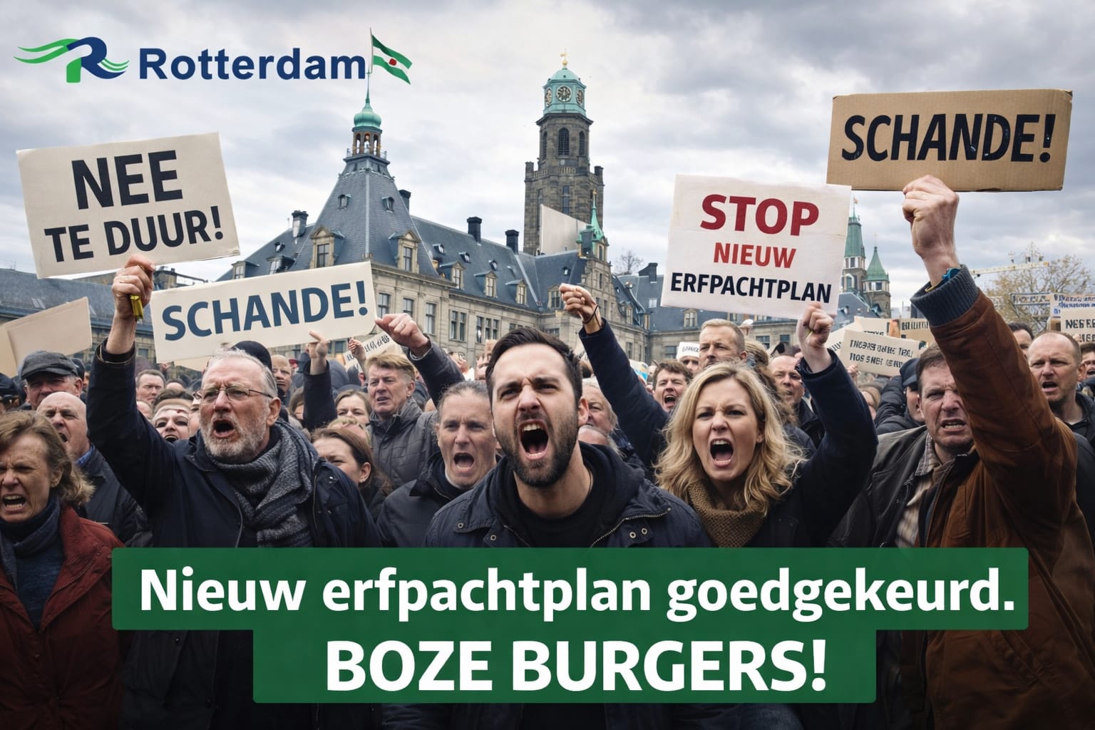 Rotterdam hakt na roerig jaar knoop door over nieuw erfpachtsysteem