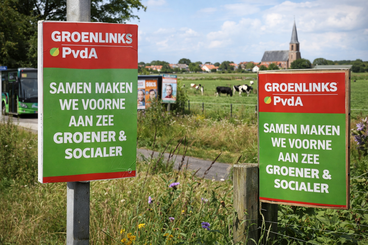 GroenLinks-PvdA blikt terug op resultaten in Voorne aan Zee