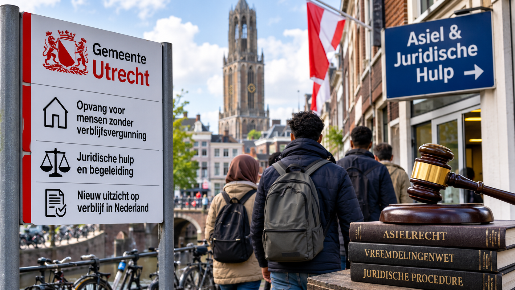 Utrecht ziet meeste uitgeprocedeerde asielzoekers toch met perspectief vertrekken