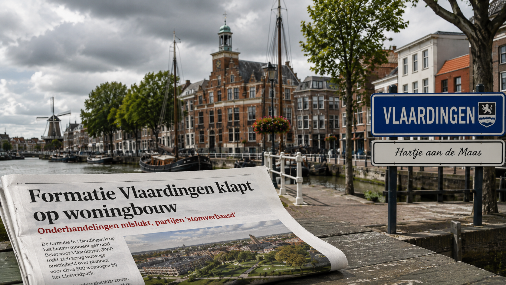 Coalitievorming in regio loopt vast: ook Vlaardingen strandt op woningbouw