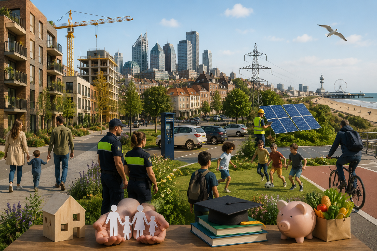 Nieuwe Haagse coalitie zet in op wonen, veiligheid en gratis parkeren