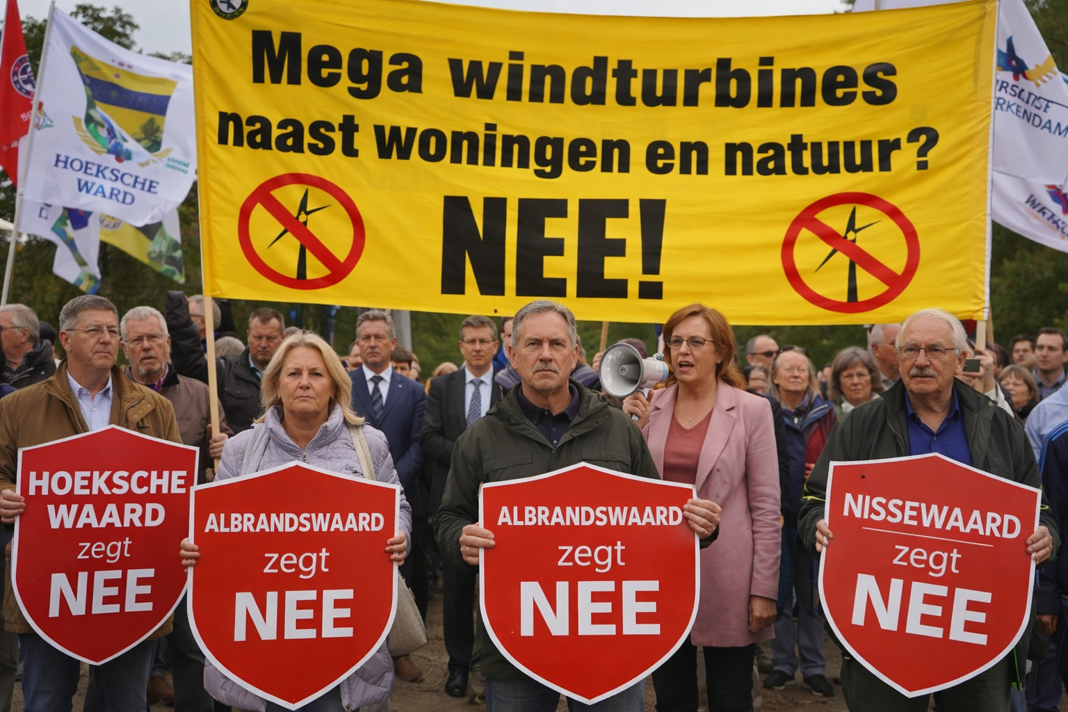 Albrandswaard unaniem tegen Windmolenpark Beneluxplein