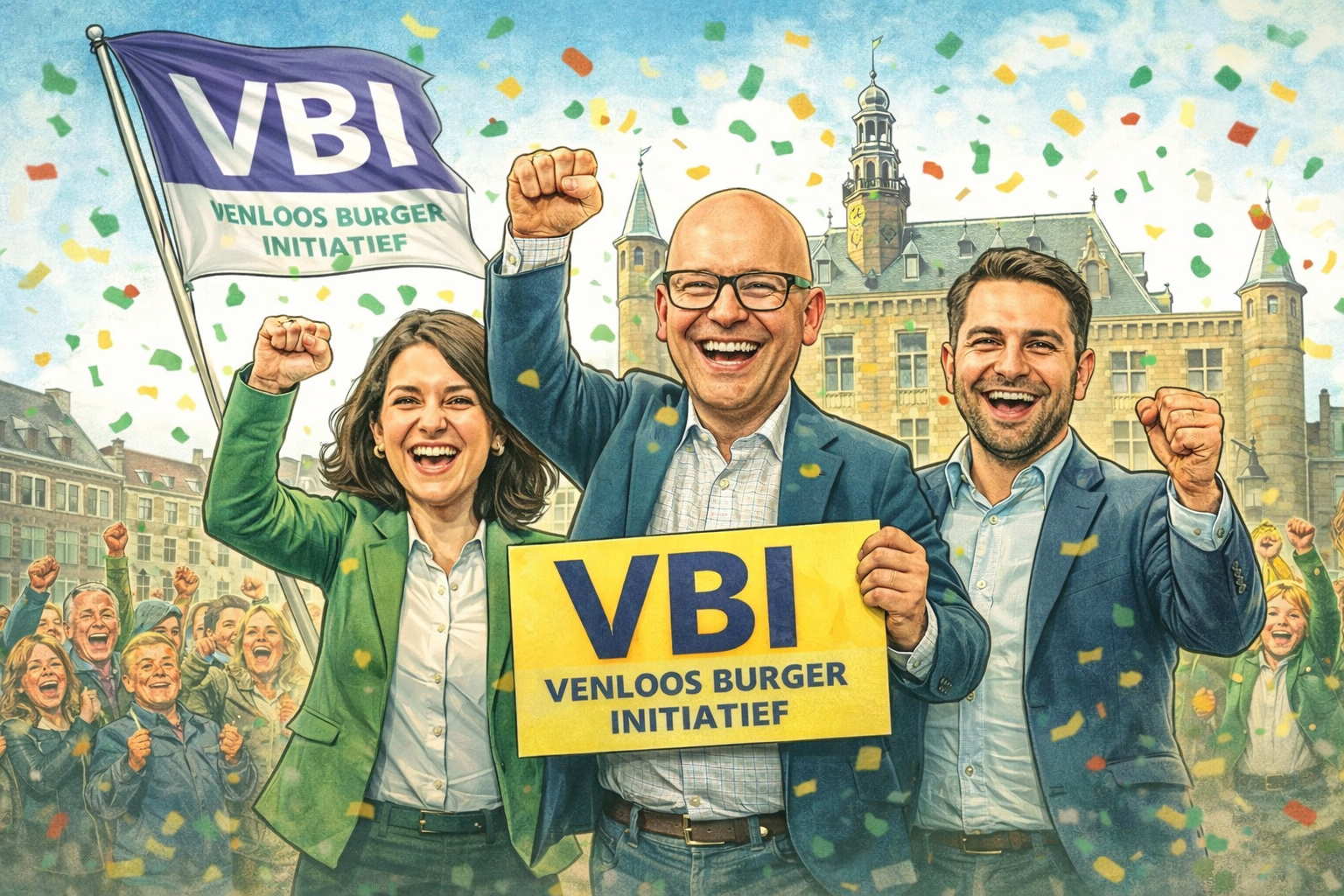 Doorbraak voor lokaal geluid: VBI verovert Venlose raad