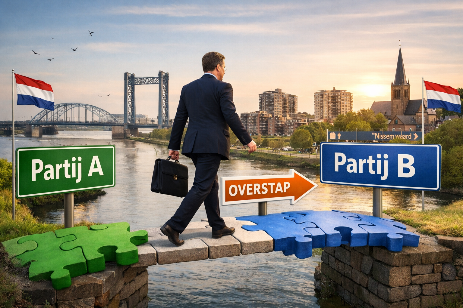 Remon van Bree terug bij VOOR Nissewaard: is overstappen door politici een nieuwe trend?