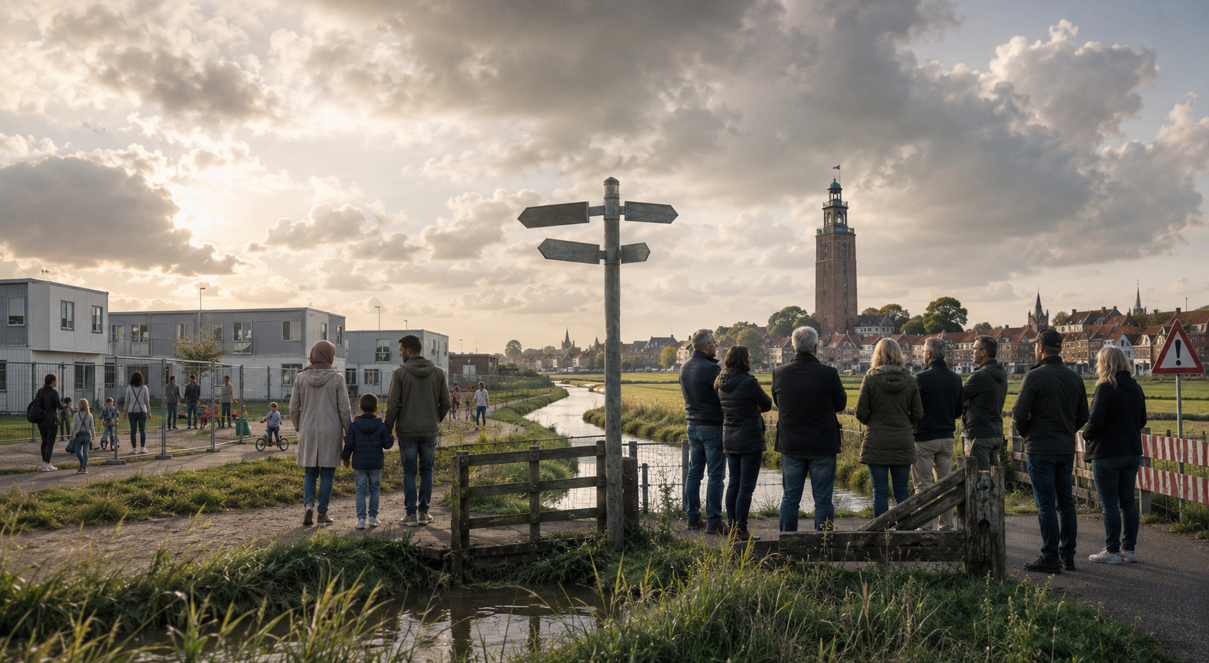 Koerswijziging in de polder: Hellevoetsluis verdeeld over permanente asielopvang