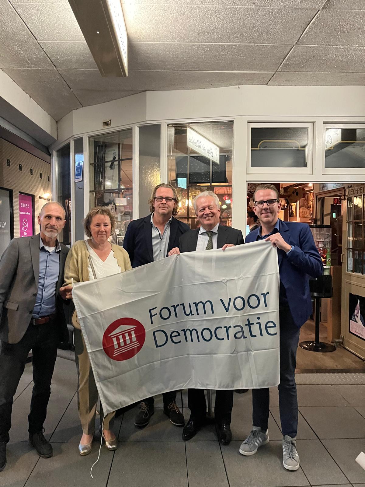 Campagneaftrap Forum voor Democratie Hellevoetsluis – Afgelopen woensdag…