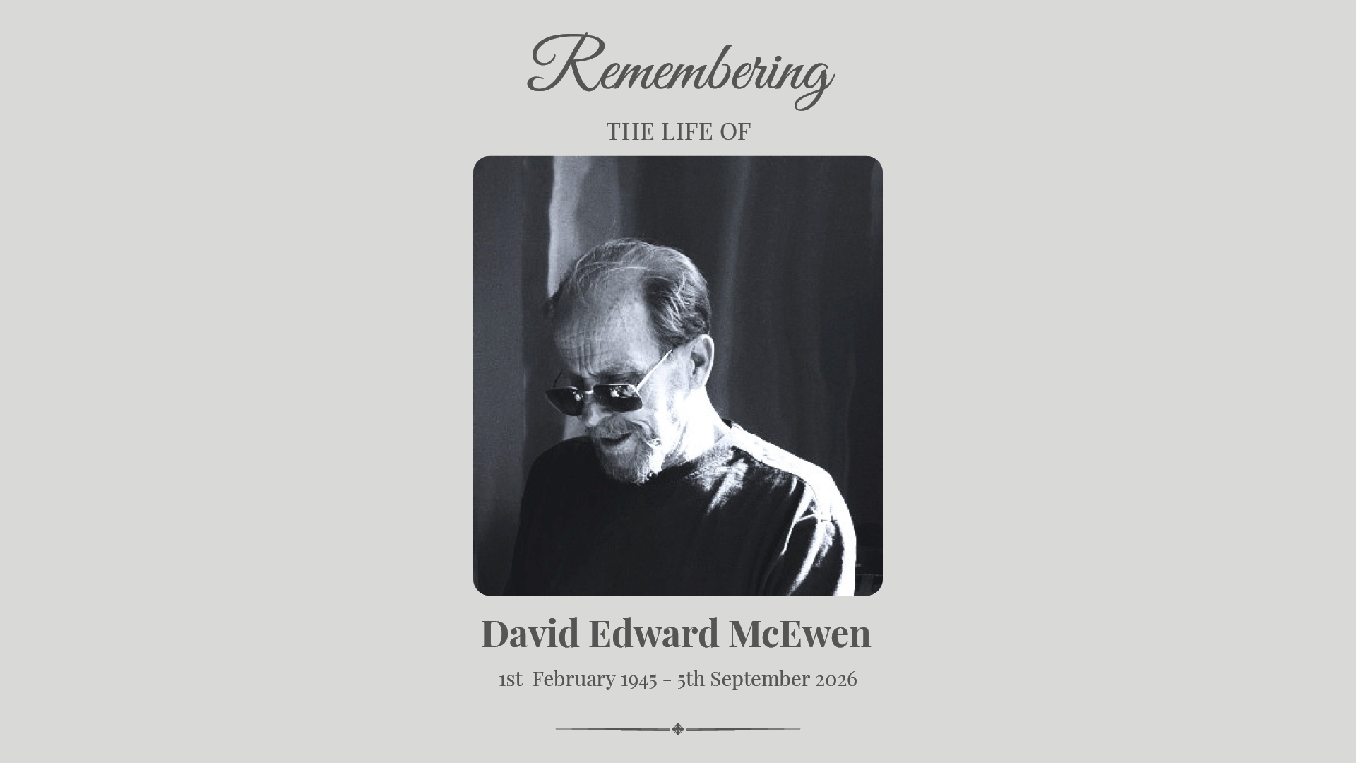 Edward McEwen David