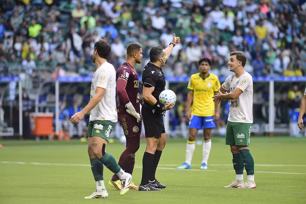 Inverteram a pauta: a súmula tapou a vitória do Palmeiras