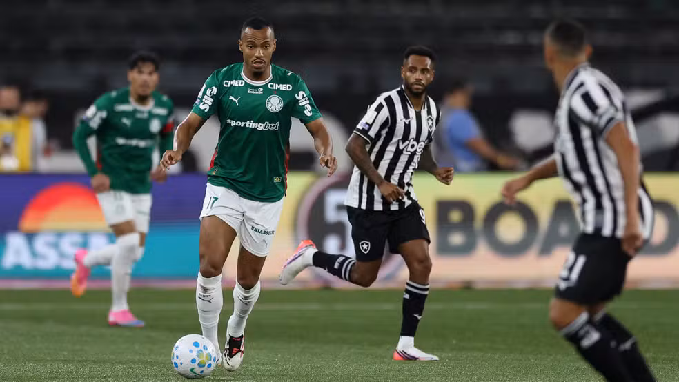 Botafogo 0 x 0 Palmeiras: o oitavo empate custou a liderança