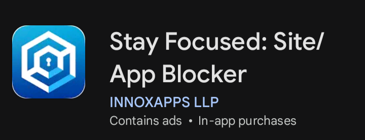 Stay focused يمكنك تحديد الوقت ل استخدامه و يمكنك قفل تطبيقات منه و فيه App block وفيه App detox كلهم بينفع تحددي المده اللي انتي عايزاها و لو iphone يبقي Screen time شوفي انتي ايه الافضل ليكي