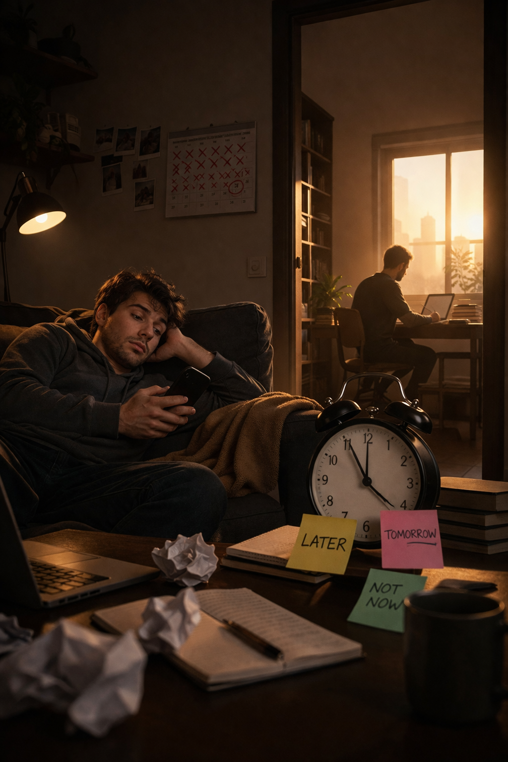 هل هذا تأجيل أم كسل؟