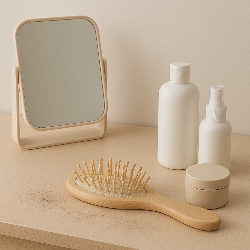 ما الحل لتساقط الشعر بغزارة؟