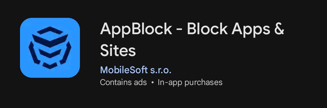 برنامج App Block