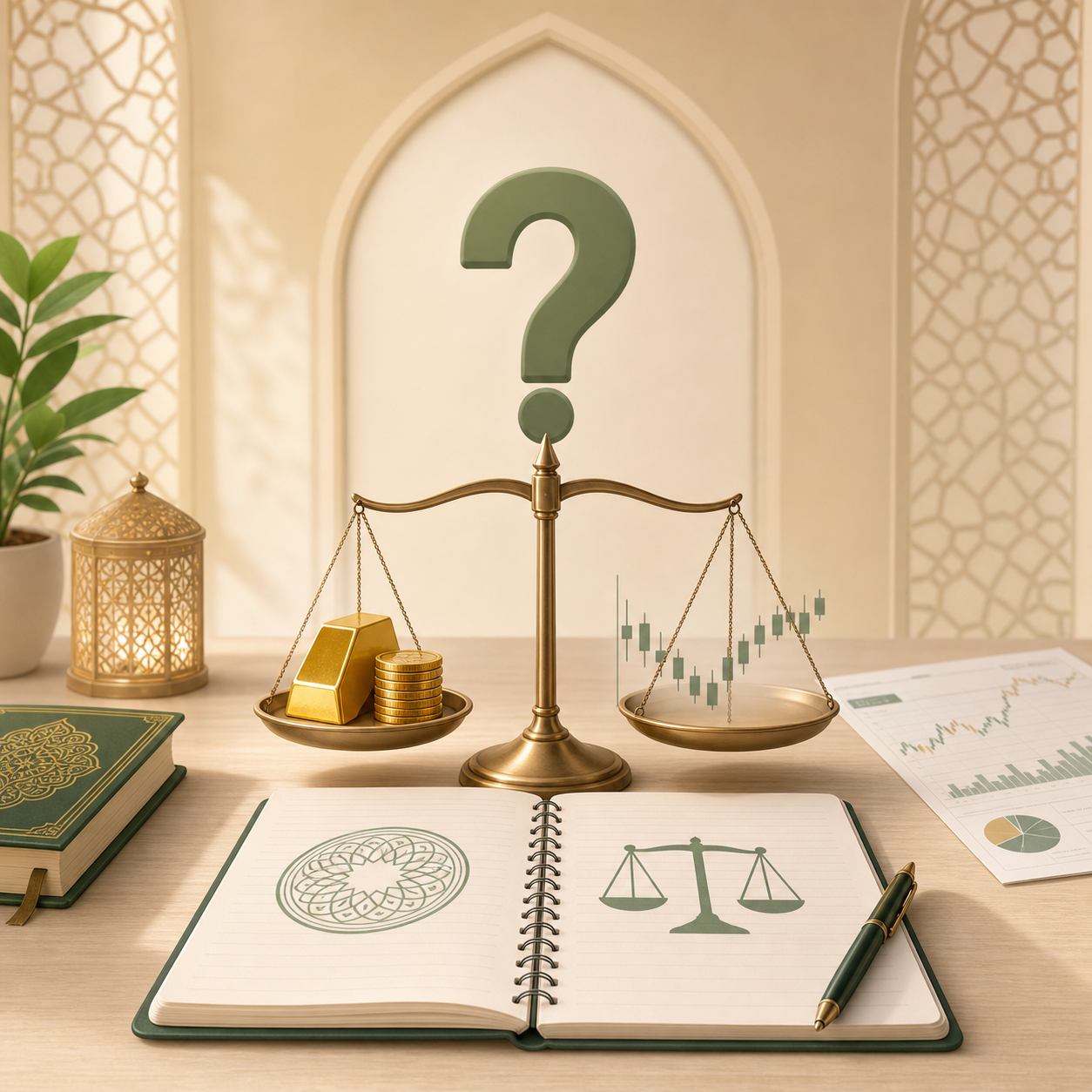 هل تعلّم تداول الذهب والفوركس والعمل فيه حلال أم فيه شبهة شرعية؟