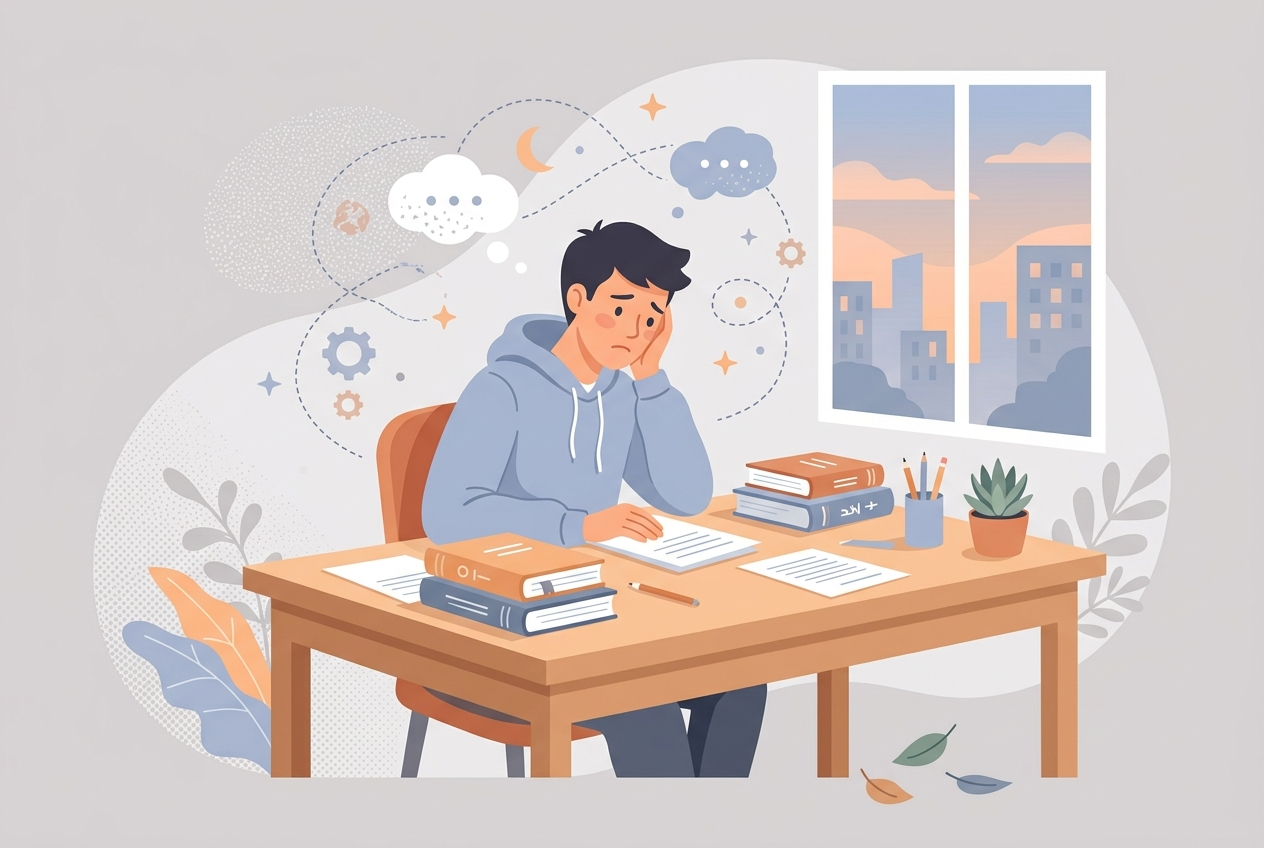 كيف أتعامل مع قلق الامتحانات والتوتر الذي يؤثر على مستواي الدراسي؟