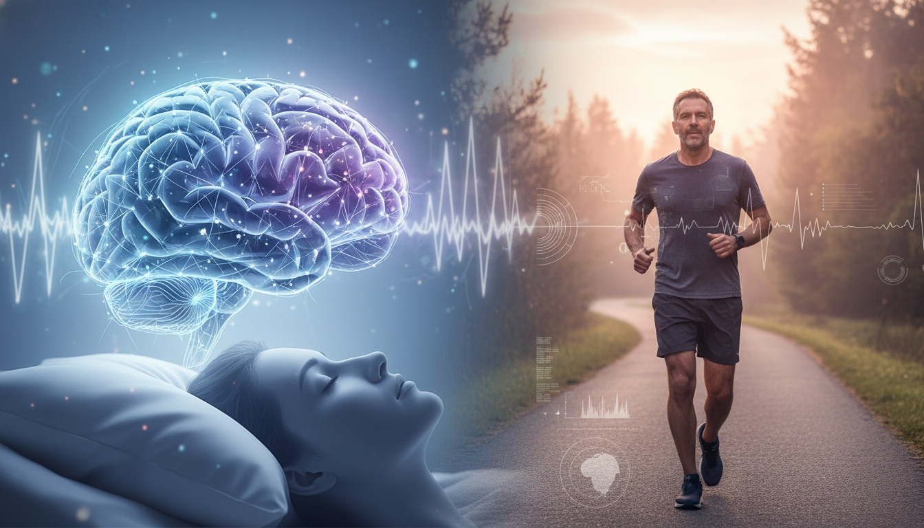 Neurociência do Sono: O Protocolo Invisível que me permitiu correr 10km aos 50 anos