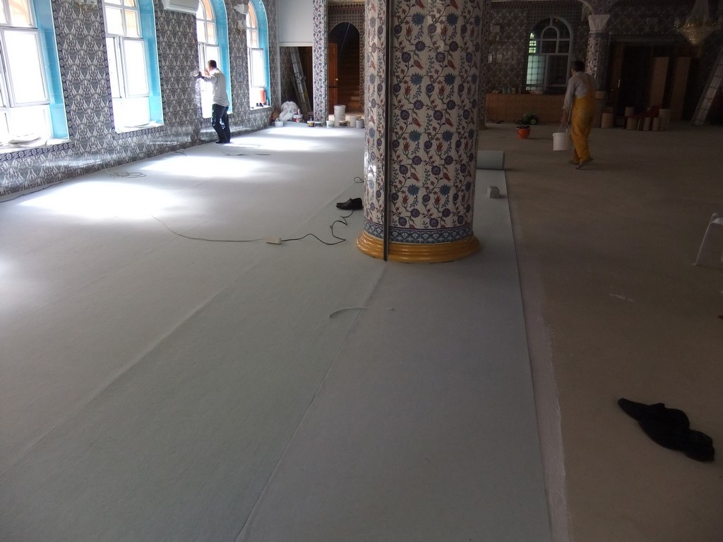 Cevizli Camii Halı Altı Isı Yalıtımı - Görsel 2