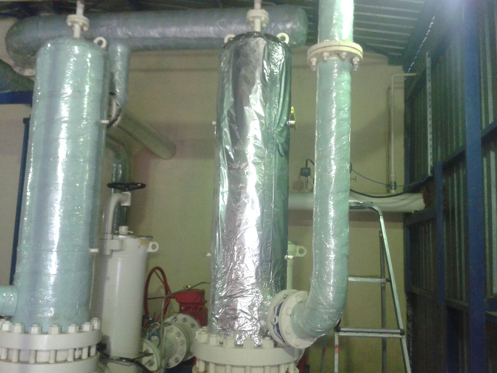 Aksa Fabrika Boru Isı Yalıtımı - Görsel 6