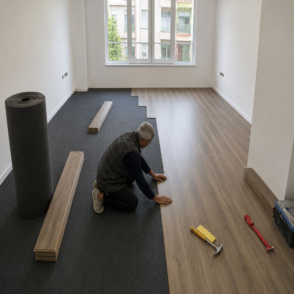 5mm Parke Altı Şiltesi — 500 gr/m²