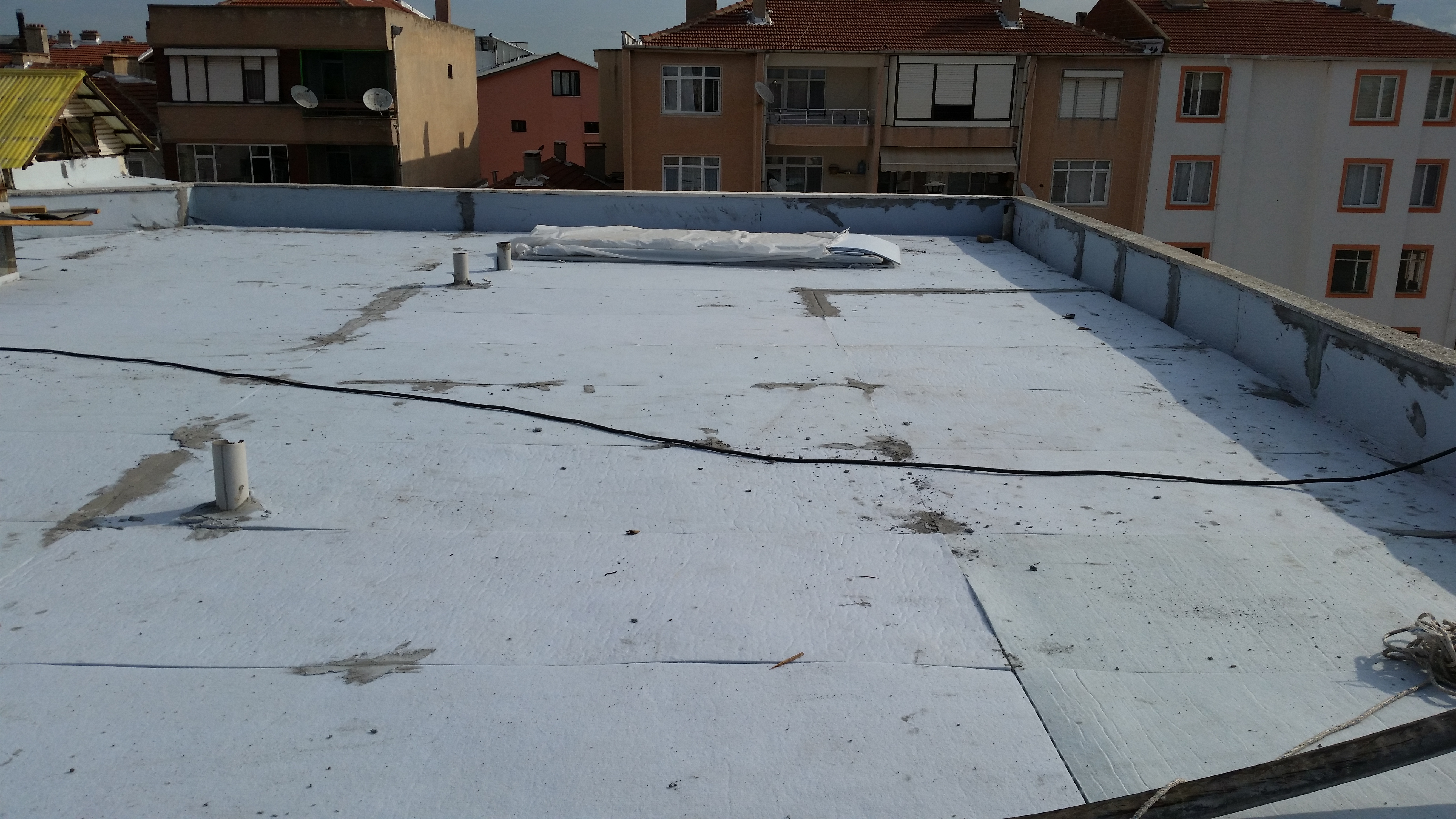 15mm YN 600 gr/m2- Teras Çatı Isı Yalıtım Şiltesi