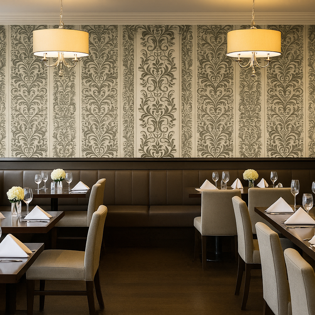 Feltwall Ses Yalıtımlı Duvar Kaplaması - Damask Serisi
