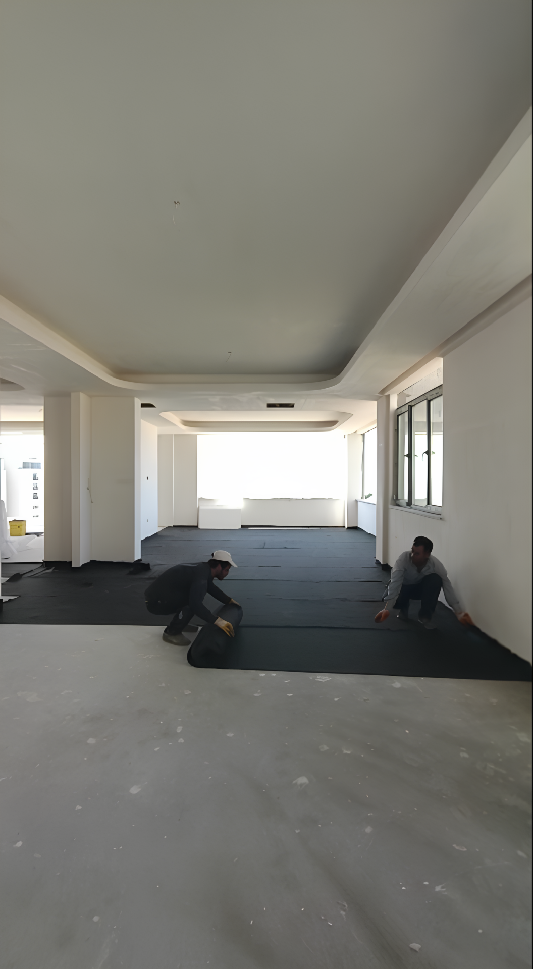 10mm 1000 gr/m2 Şap Altı Şiltesi Polyester Elyaf Keçe