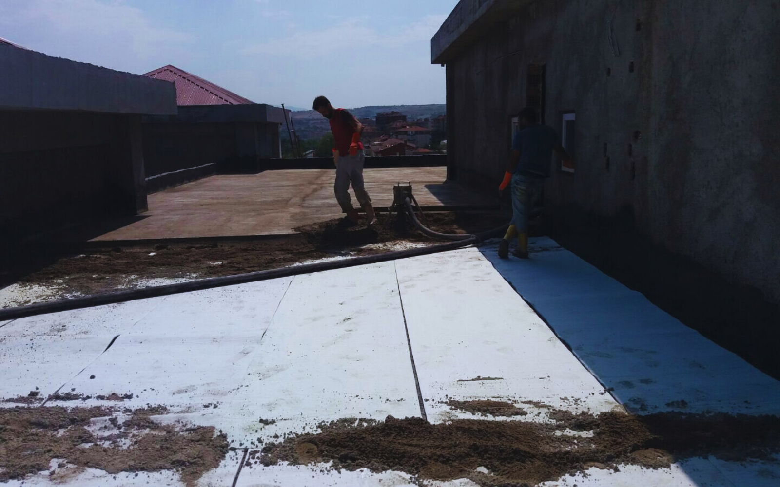 15mm 1000gr/m2 Teras Çatı Isı Yalıtım Şiltesi