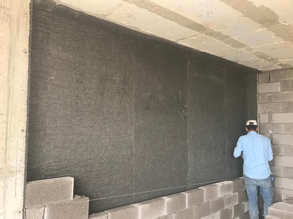 15mm İki Duvar Arası Ses Yalıtım Keçe Şiltesi