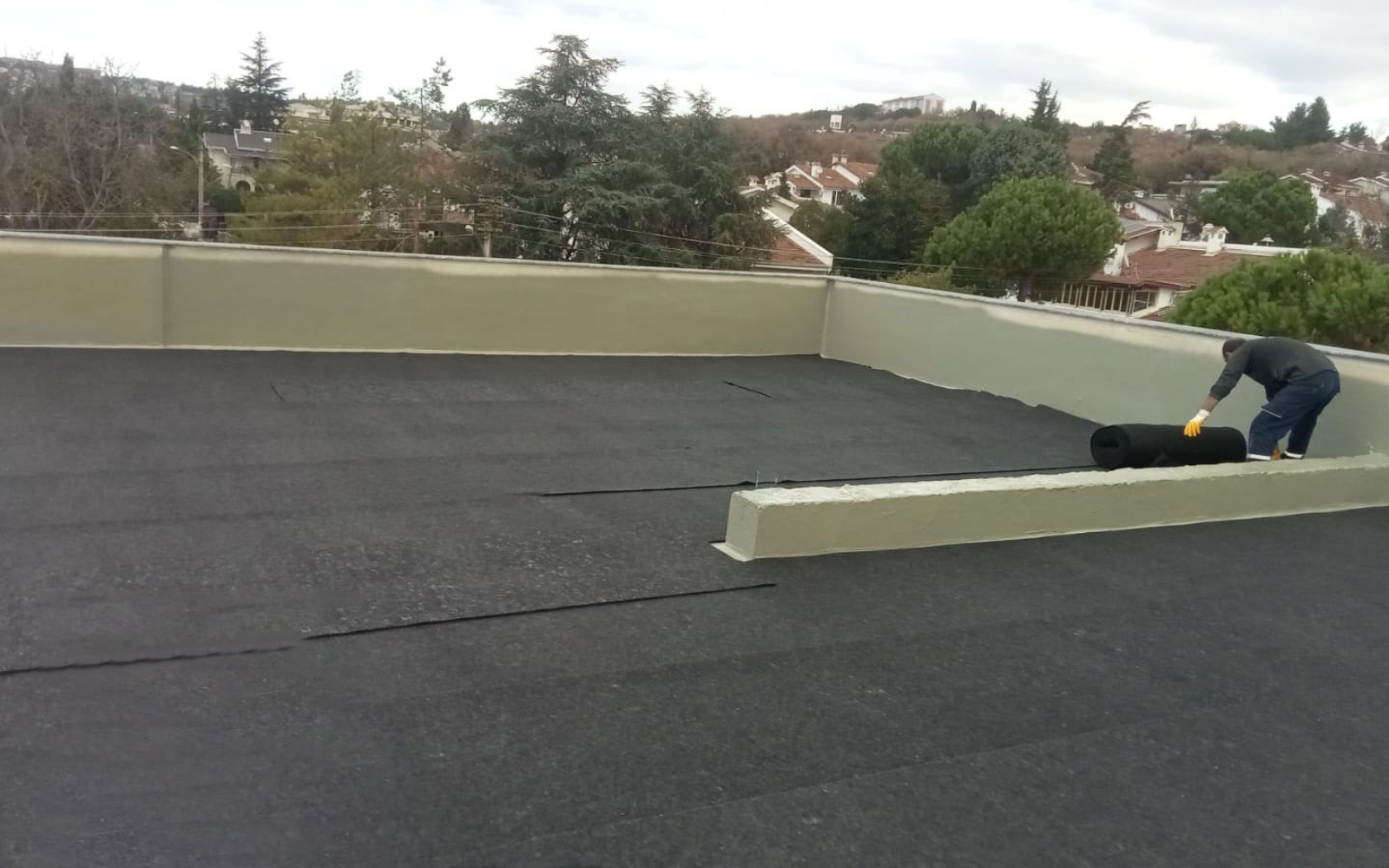 20mm 1500gr/m2 Teras Çatı Isı Yalıtım Levhası