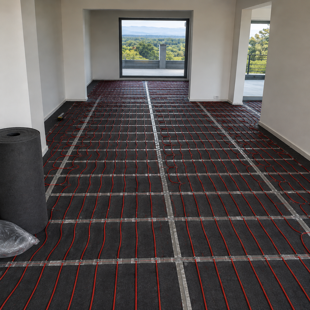 3mm Yerden Isıtma Altı Isı Yalıtım Şiltesi Polyester Elyaf Keçe