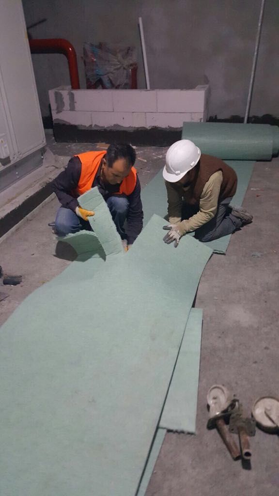 7mm-YN 300 gr/m2- Şap Altı Isı Yalıtımı Polyester Elyaf Keçe