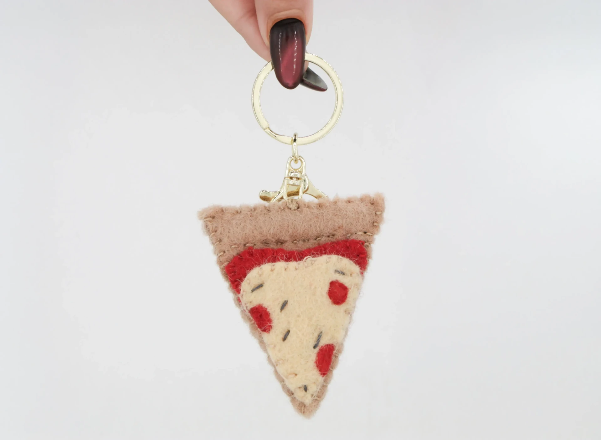 Pizza Keychain