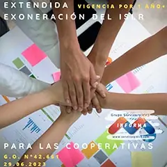 Un Año Más de Exoneración del Impuesto Sobre la Renta para las Asociaciones Cooperativas