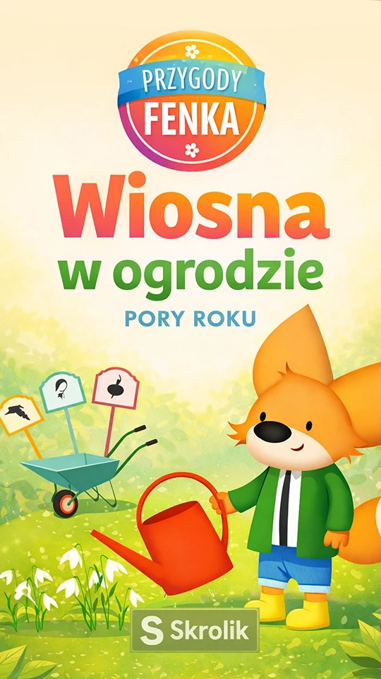 Okładka bajki Wiosna w ogrodzie