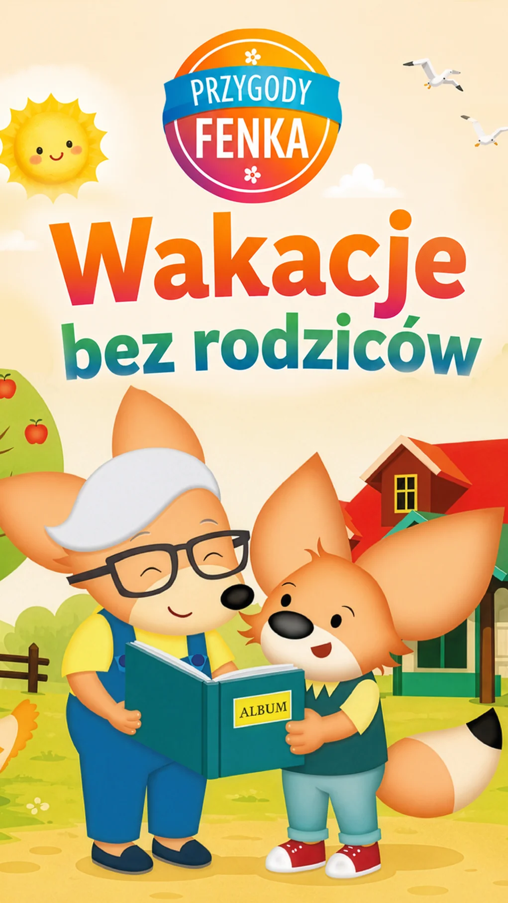 Okładka bajki Wakacje bez rodziców