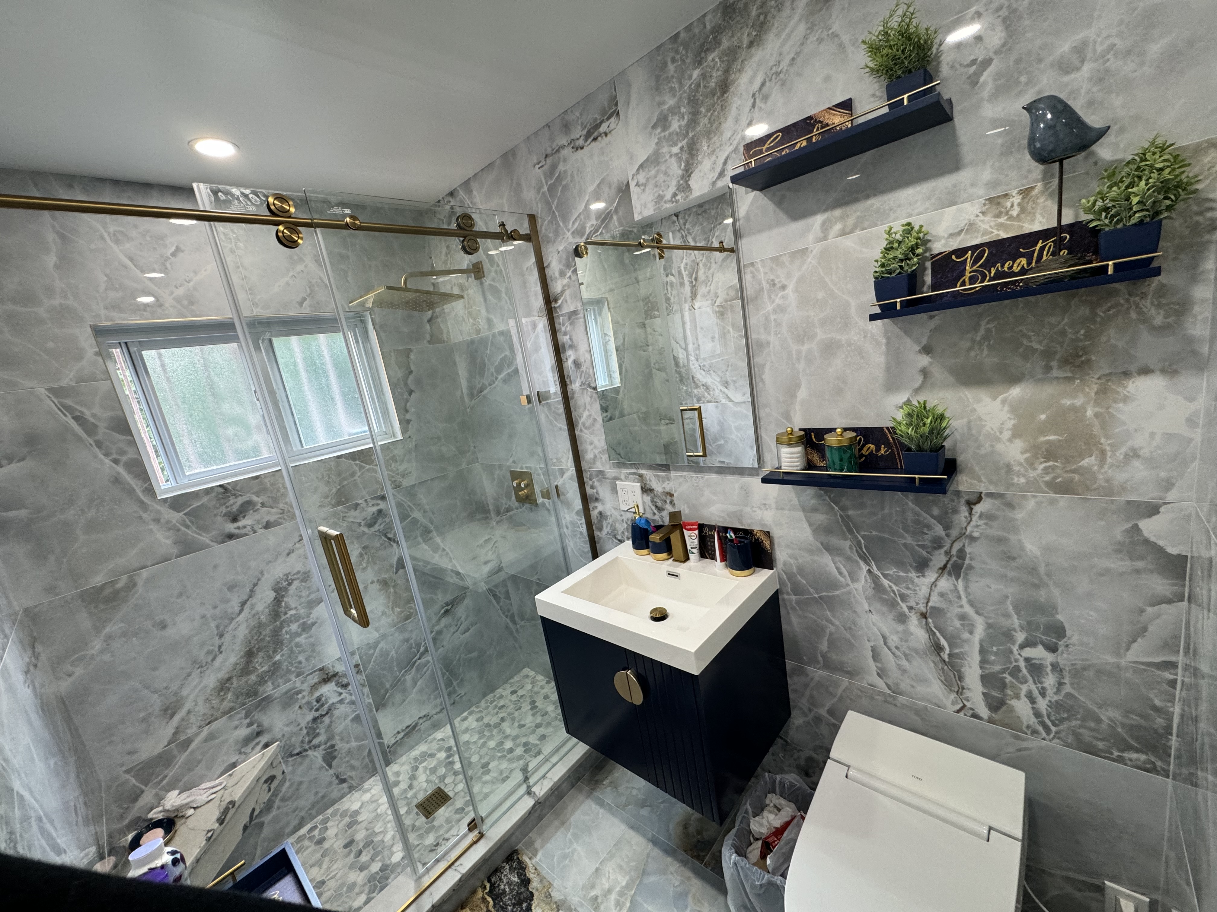 Bathroom renovation  — Bathroom renovation project by Fenix Construction
