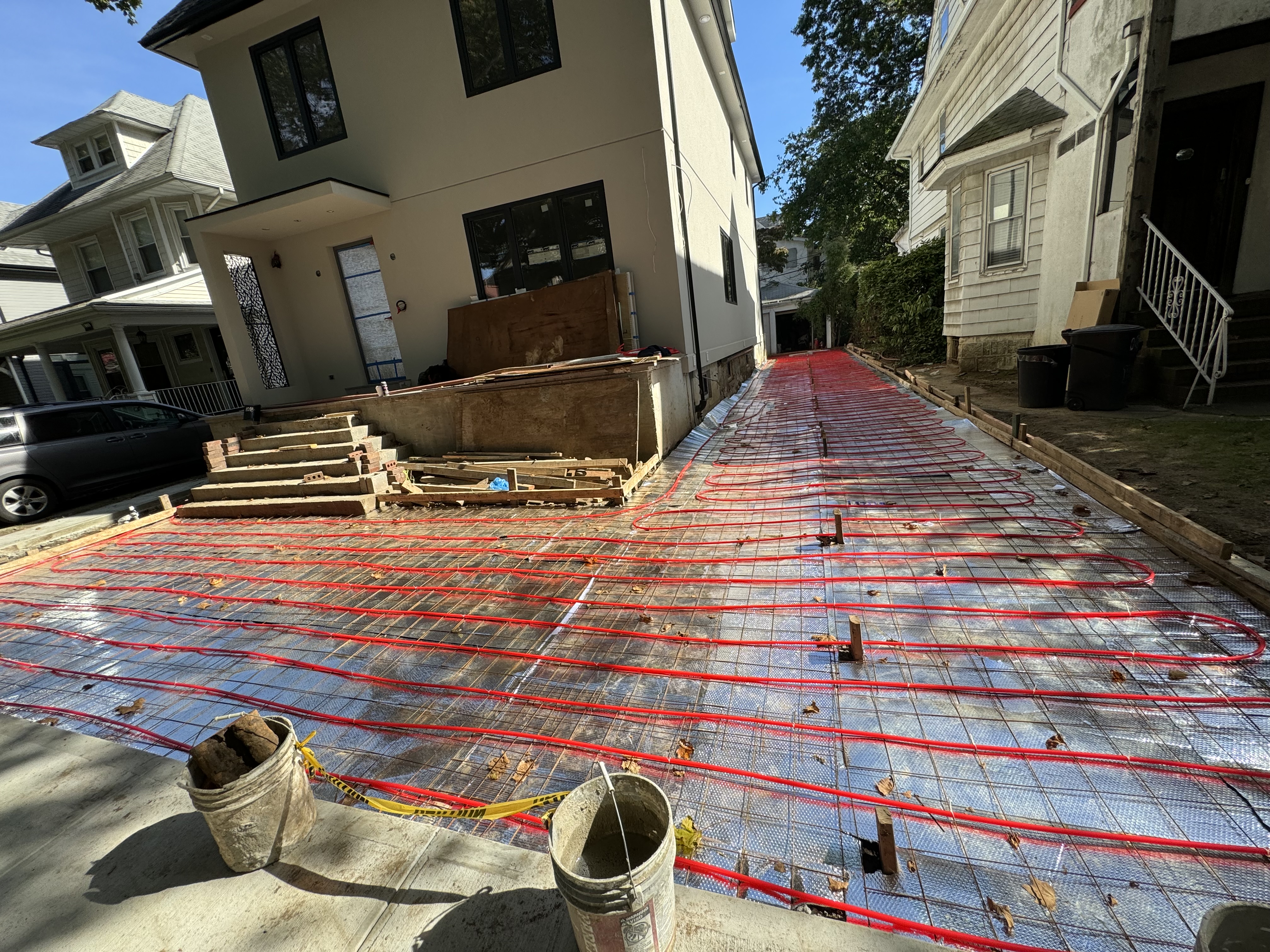 Driveway  — Exterior renovation project by Fenix Construction
