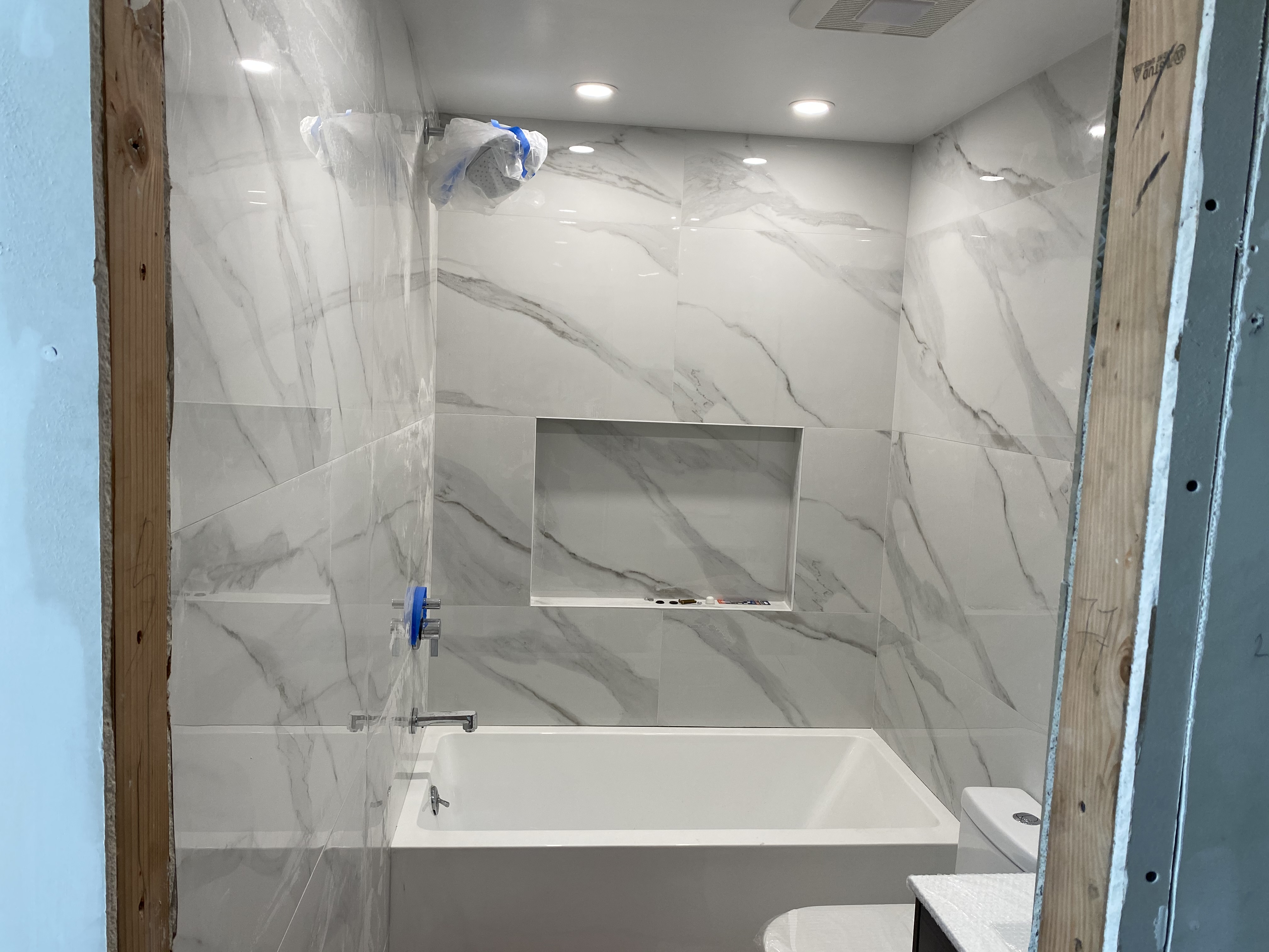 Bathroom renovation  — Bathroom renovation project by Fenix Construction