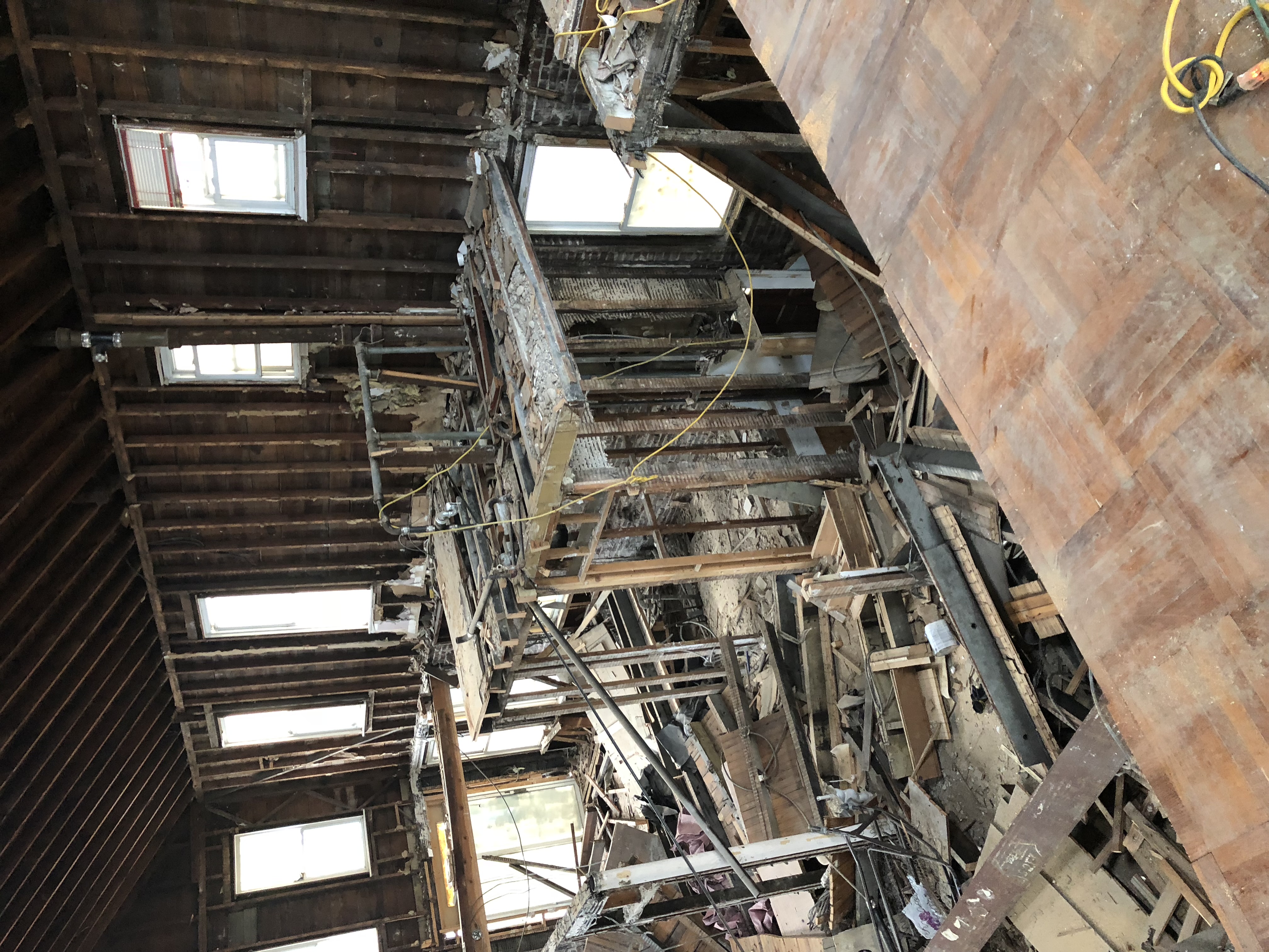 Demolition  — Interior renovation project by Fenix Construction